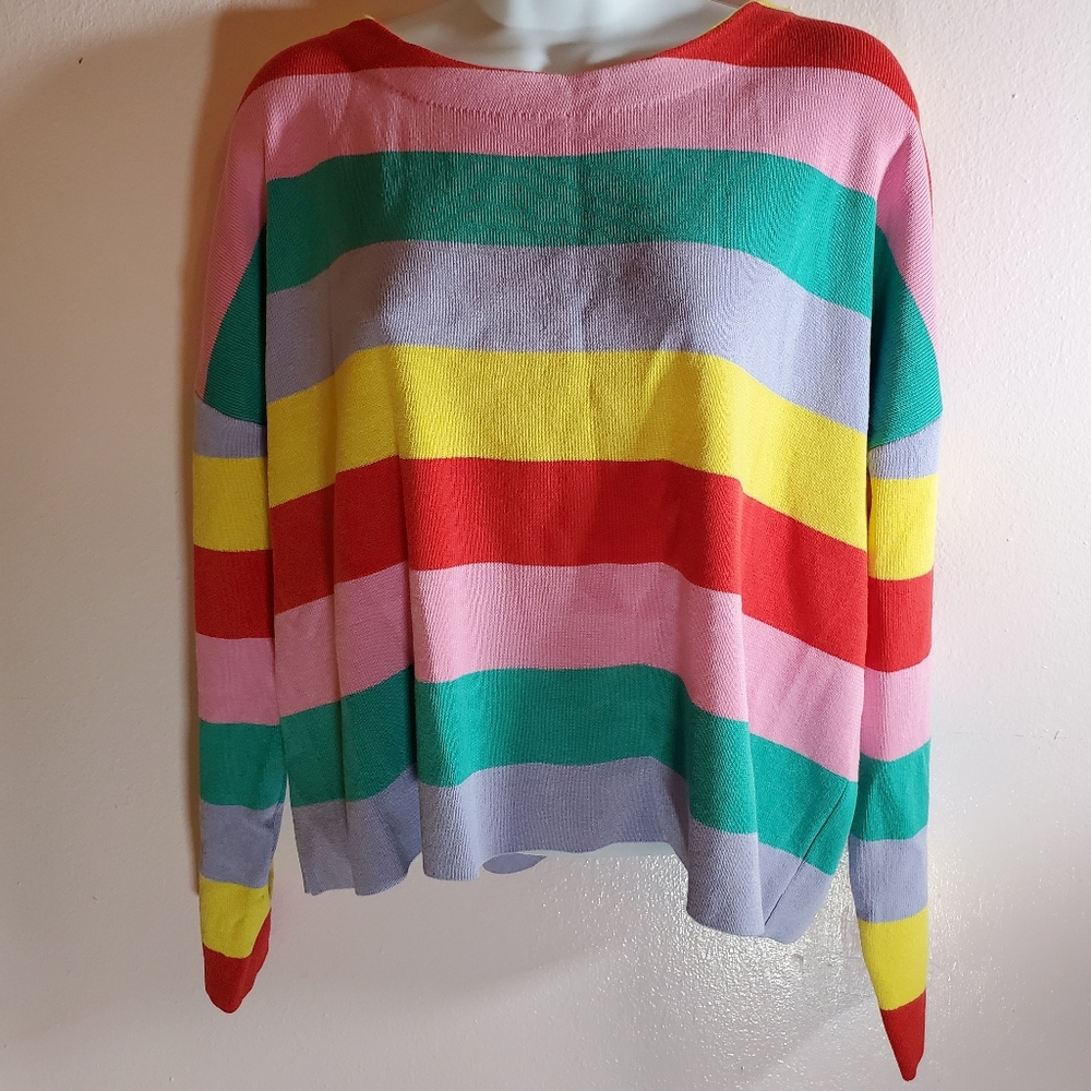 Multi-Color Cliche Sweater NWT - Picture 6 of 8